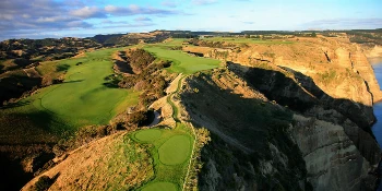 2026 New Zealand & Australia Golf Cruise Vacation Package Cape Kidnappers No 16 by Gary Lisbon - PerryGolf + Azamara Cruises